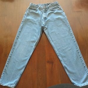 Eddie Bauer 100% Cotton "Mom" Jeans
